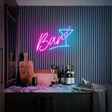 Bar Neon Sign LED Wall Light for Home Bar Man Cave Pub Cocktails Party Decor Gift for Men