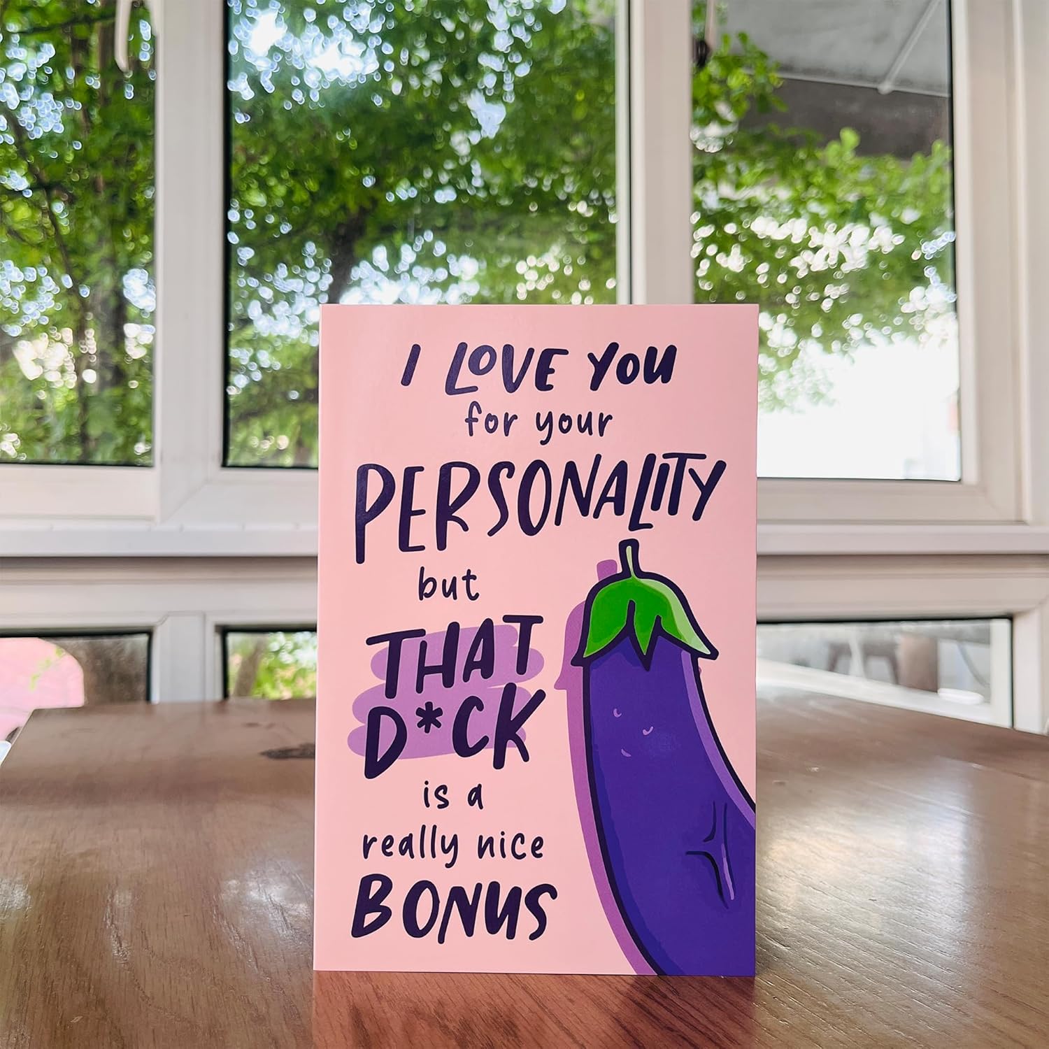 Valentines Day Card For Him, Husband From Wife, Her - Funny Anniversary Card Gifts For Husband, Boyfriend, Men - Birthday Gift Idea To Lover, Boyfriend - Greeting Card