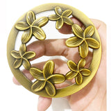 Golden Bauhinia Scented Candle Toppers Cover, Embellished Jars, Lids Shades Sleeves, Prevent Touch, Support Melt Evenly, Candle Accessories Gifts For Women