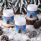 3 Pack 47.4 Oz Snow Texture Paint White Dimensional Paint On Fake Snow Paste Decoration Snowing Blanket Craft Supplies For Christmas Decor