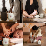 Vanilla Scented Soy Jar Candle, Hysterectomy Recovery Gift, White1