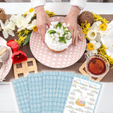 Funny Easter Game Set - 20 Pcs Who Is Most Like The Easter Bunny Double-Sided Fill In Style Game Cards, Friends, Bunny Egg Family Party Game & Activities (Bunny2) -A03