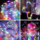 16 Ft 50 Led Fairy Lights Battery Operated Mini Battery Powered Copper Wire Starry Fairy Lights For Bedroom Decoration,