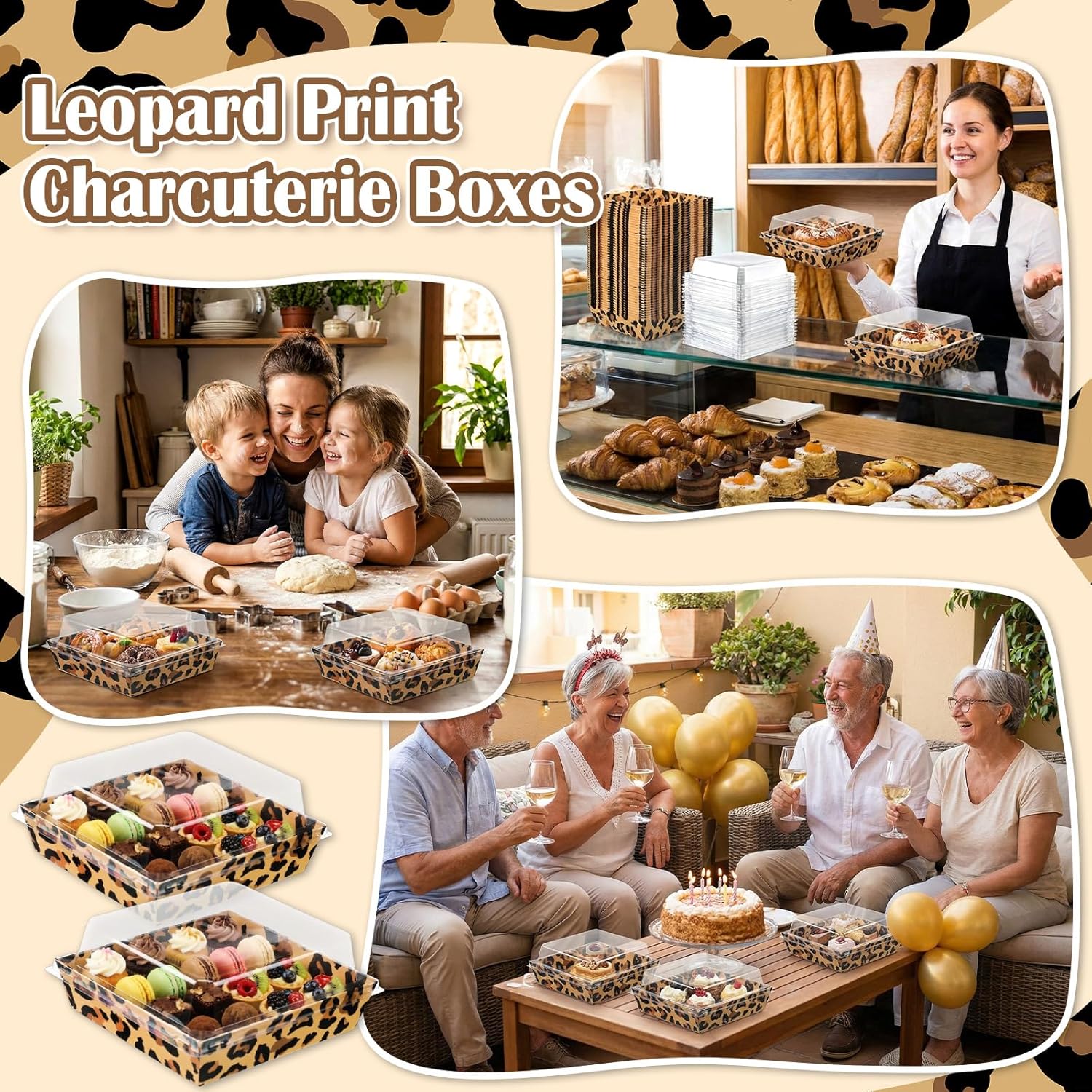 50 Pack Valentine‘S Day Charcuterie Boxes With Clear Lids Red White Heart Shaped Cookie Boxes With Window Square Candy Treat Container Dessert Cake Box For Gift Giving Valentines Wedding Party