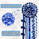 4 Pcs Homecoming Mum Flower 6.7 Inches Artificial Silk Mums Chrysanthemums Homecoming Supplies Diy Crafts For Back To School Homecoming Week Party Decorations