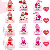 30 Sets Valentine Cards With Erasers For Classroom Gnome Pink Red To From Greeting Cards Bulk With Heart Erasers For Valentines School Love Gifts Exchange Party Favors Students Prizes