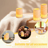 Led Candles,Battery Operated 10-Key Timer Remote