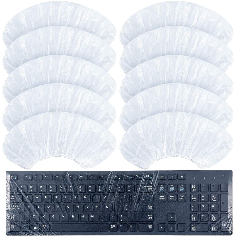 30 Pieces Universal Keyboard Protector Cover Wipeable 0.025Mm Disposable Keybo