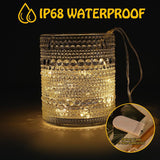 24Pack Fairy Lights,Battery Operated String Light,6.6Ft 20 Led Mason Jar Lights,Waterproof Silver Wire Firefly Light,Min