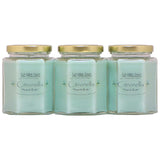 Citronella Scented Blended Soy Candle For Indoor Use By (Citronella 3-Pack)
