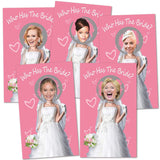 Bridal Shower Games - Scratch Off Bridal Shower Game.Funny Bachelorette Party Games - Who Has The Bride - 33 Sheets Pink