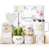 Self Care Get Well Soon Gifts Basket For Women, Birthday Gifts For Women Spa Care Package, Thinking Of You Inspirational Sympathy Gift Basket, Unique Valentine'S Day Gift For Her Wife Girlfriend Mom