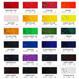 Artist Oil Paint Set - 24 Colors X 60Ml/2Oz Tubes - Art Supplies For Canvas Painting