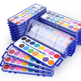 24 Pack Watercolor Paint Set, 16 Colors Watercolor Paint Set Bulk With Paint Brushes, Washable Paint, Art Supplies For Classroom, Parties