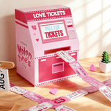Valentine Boxes For Kids Valentines Day Cards For Kids Love Tickets Machine Boxes With 27 Valentine Cards For Girls Boys Valentines Gifts For School Class Classroom Exchange Gifts Party Favors