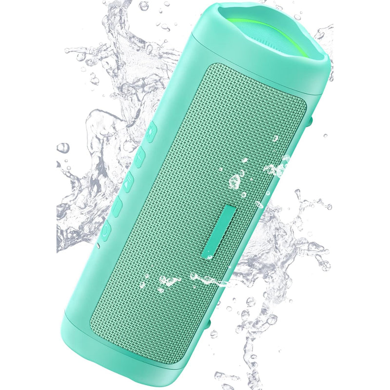 IPX5 Waterproof Bluetooth Speaker, 24H Playtime for Home, Outdoor, Beach