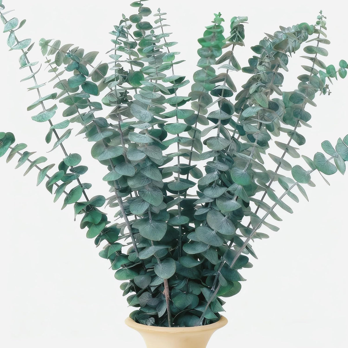 18Pcs Dried Eucalyptus Stems, 17" Real Preserved Eucalyptus Bouquet For Wedding, Home Decor, Farmhouse, Diy Spring Decor, Bathroom Decor, Dried Flowers Bouquet
