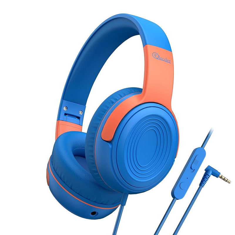 Kids Headphones, S8 Wired Headphones For Kids With Microphone For Boys Girls,