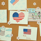 30 Pieces Christmas Snowflake Push Pins, Decorative Cork Board Tacks, 0.9 Inch Thumb Tacks For Bulletin Board, Office Home Winter Christmas Decorations(White)