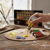 Acrylic Paint Set - 12 X 12Ml Tubes - Lightfast - Heavy Body