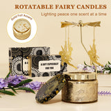 Magic Fairy Gifts For Women, Rotating Lavander Scented Candle With Gift Box Bag, Unique Birthday Gift For Mom Wife Daughter Best Friend Sister, Womens Gifts For Christmas Anniversary Valentines Day
