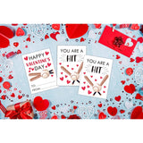 Greetings Valentine'S Day Cards, 30 Sports Baseball Valentine'S Classroom School Exchange Cards For Girls Boys Party Favors