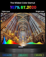 A6 UST Projector, 4K UHD, 2200 ANSI, Triple Laser, Android TV, 120" HDR10