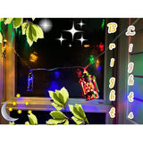 Housewarming Eid String Lights Bundle - 2 Sets Of 10Pc Gold Traditional Lanterns, Multi-Color Led Indoor Battery Lights 5~6Ft Long (20 Total, 2Xlantern Led)
