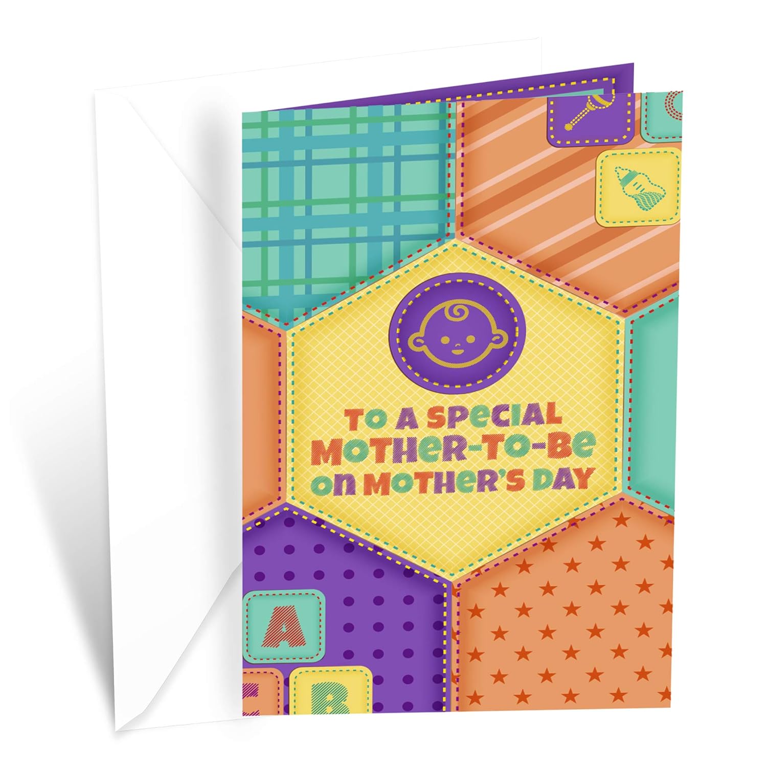 Mother'S Day Card Mother-To-Be, Made In America, Eco-Friendly, Thick Card Stock With Premium Envelope 5In X 7.75In, Packaged In Protective Mailer