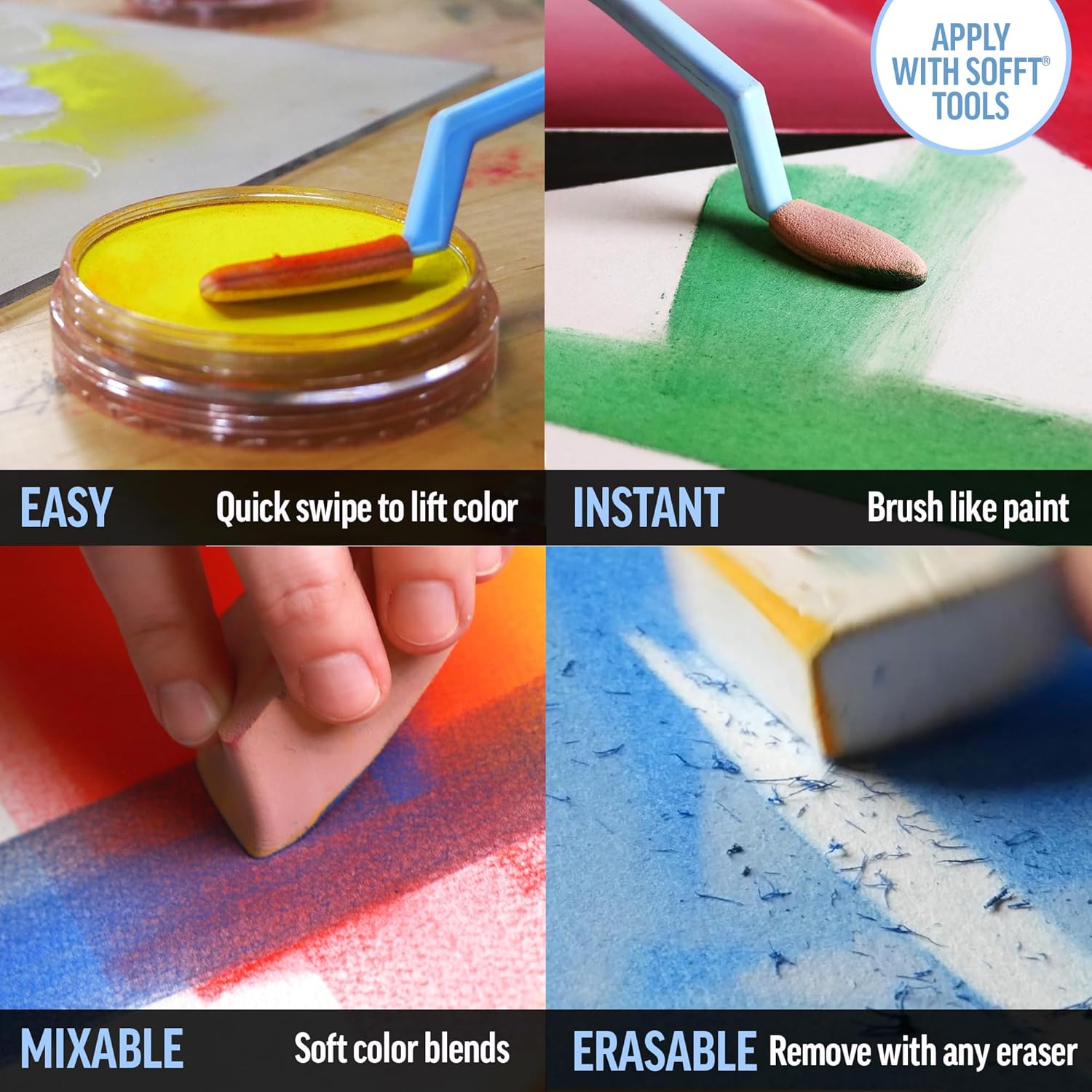 PanPastel Artist Pastels by GOLDEN, Primary Magenta, 2.44” / 62mm Pan Diameter, Professional Artist Pastels, Unique Pan Format (cake-like)
