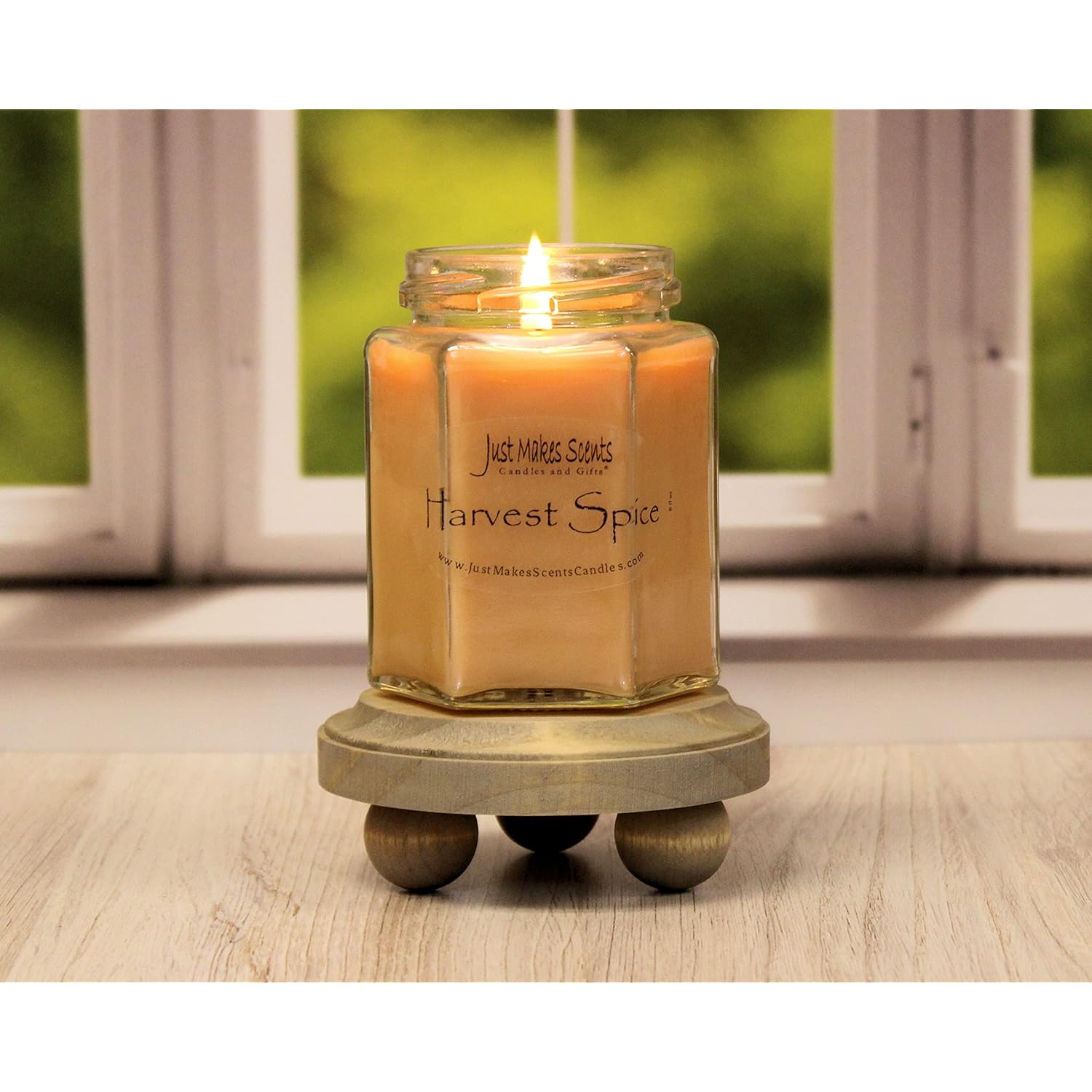 3 Pack - Harvest Spice Scented Blended Soy Candle | Fall Fragrance Candles | Hand Poured In The Usa By