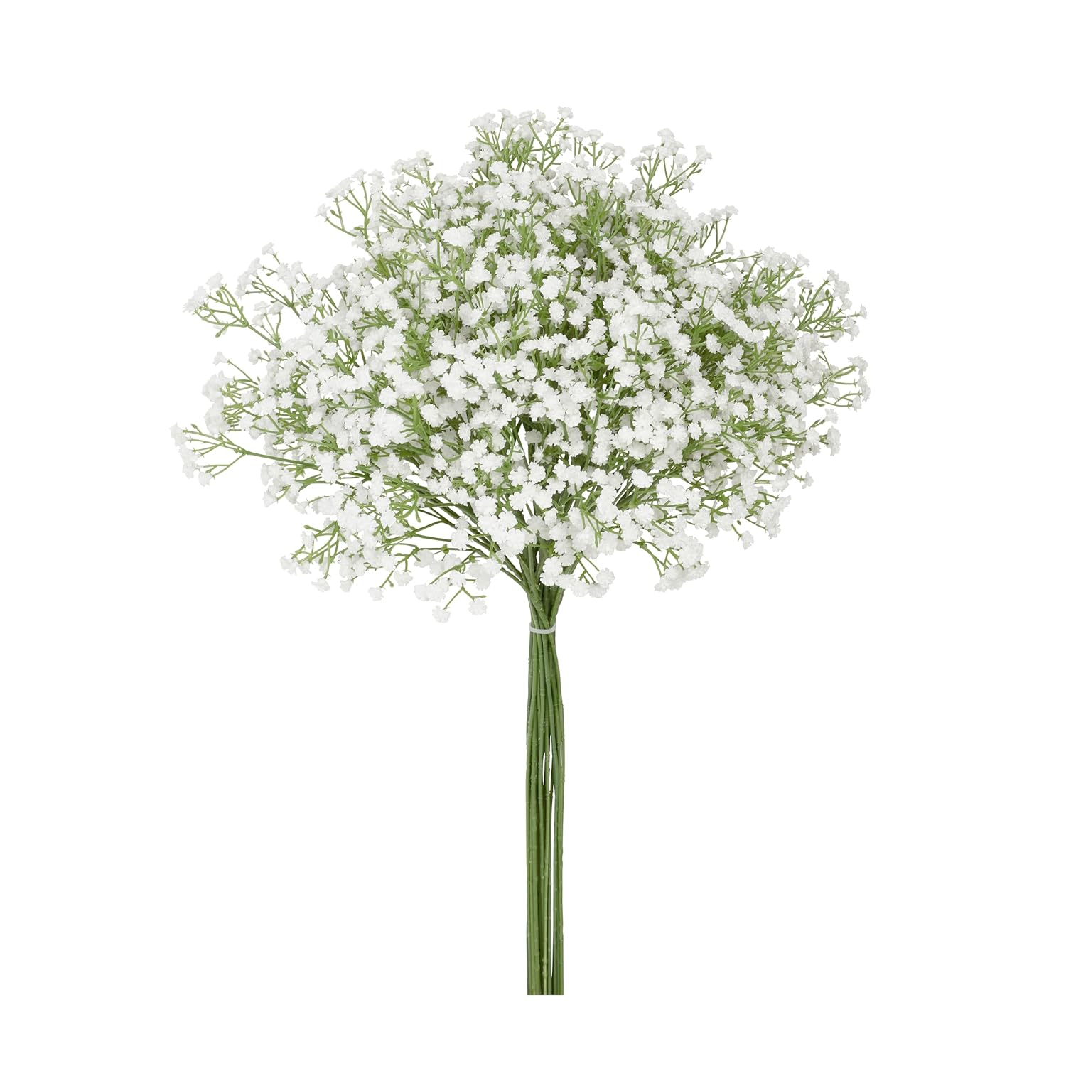 Babys Breath Artificial Flowers (24Pcs, White), Real Touch Gypsophila Bouquet For Home, Wedding, Table Centerpiece And Party Events Decoration, Diy Fake Floral Arrangements
