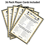 36 Sheets Graduation Party Game Cards Bulk Who Knows Graduate Best Game Cards Class Of 2026 Graduation Party Games Senior High School College Congrats Grad Parties Favor Activities