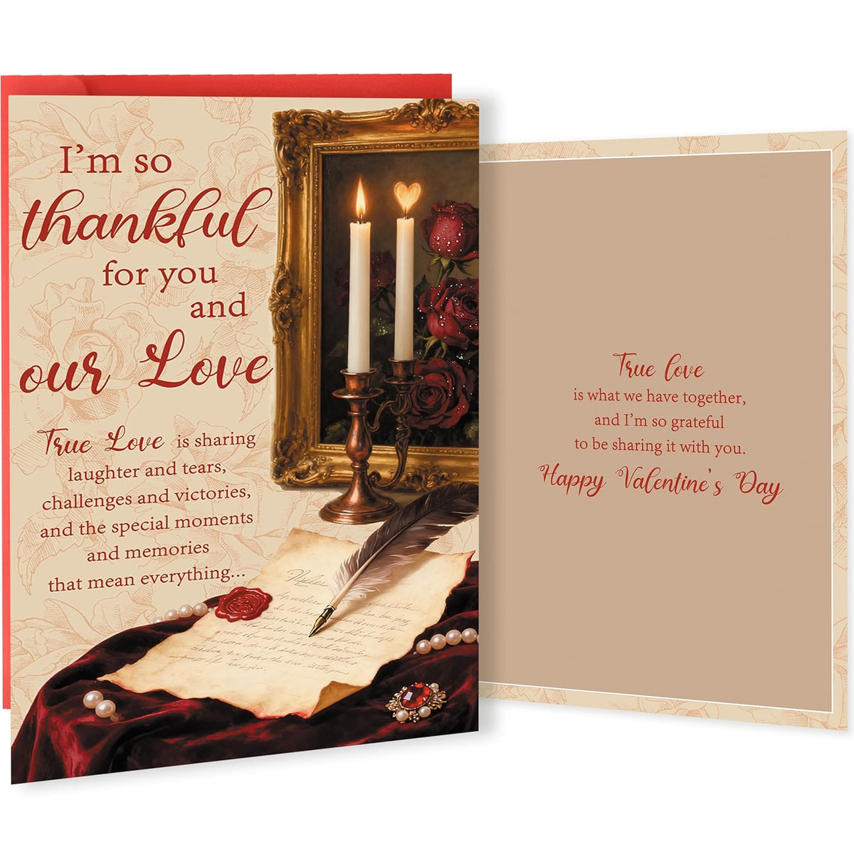 Funny Valentines Day Cards For Him Her, Happy Valentine'S Day Thank You Card For Couple Husband Wife