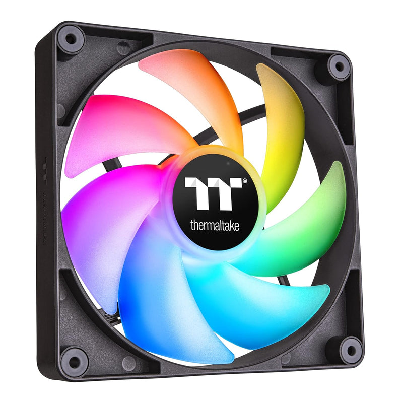 Thermaltake CT120 ARGB Sync PC Cooling Fan (2-Fan Pack), 5V Motherboard Sync,