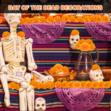 50Pcs Marigold Flowers Artificial Marigold Flowers Heads Bulk Mexican Decoration Silk Orange Marigold Garland With Stems For Day Of The Dead Halloween Diwali Party Decorations Home Decor