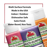 Apple Barrel Multi-Surface Paint Set (2-Ounce), Colors, 32 Fl Oz, 16 Piece
