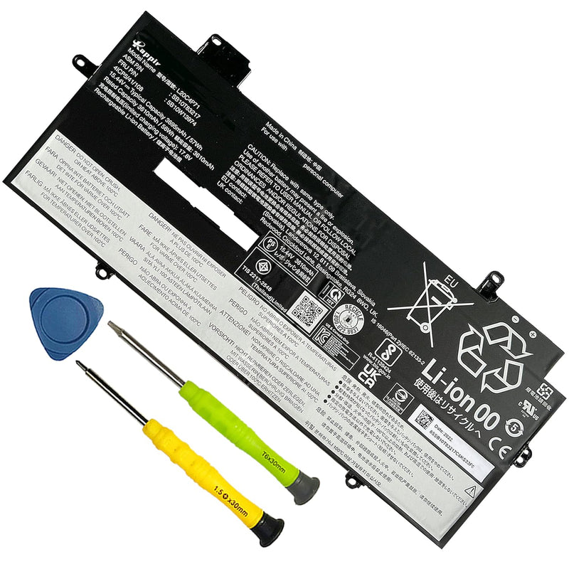 L20C4P71 Battery Replacement For Lenovo Thinkpad X1 Carbon 9Th 10Th Gen X1 Yog