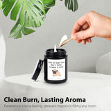 Get Well Candle Gift, Surgery Recovery Gifts, Lavender Scented Candles Gifts For Women After Surgery, Funny Candle Gift For Women Men, At Least You Don'T Have To Wear A Cone - 5.5Oz
