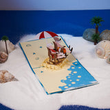 - Retirement Pop Up Card With Unique 3D Romantic Grandparents On Beach Card, Grandparents Day Pop Up Cards, Perfect Surprise For Couple, Women, Men And Friends