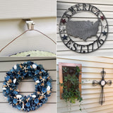 24-Pack Vinyl Siding Hooks Hanger, Heavy Duty Stainless Steel Vinyl Siding Clips, No-Hole Needed Front Porch Decor, Siding Hooks For Hanging Outdoor?Christmas Wreath Hangers For Front Door