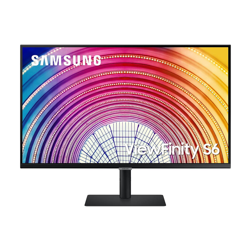 SAMSUNG ViewFinity S60UA Series 24-Inch WQHD Monitor, 75Hz, IPS Panel, USB-C,