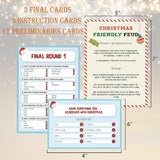 Christmas Friendly Feud Game - The Hilarious Party Game Of Guessing Top Answers,Feud Game For Adults,Christmas Party,Classroom,Family Games Night,Team Ice Breaker Games,15 Trivia Cards-7