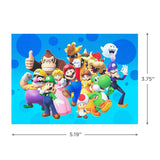 Hallmark Nintendo Super Mario Bros. Valentine's Day Cards (12 Blank Cards with Envelopes) for Birthdays, Back to School, Any Occasion