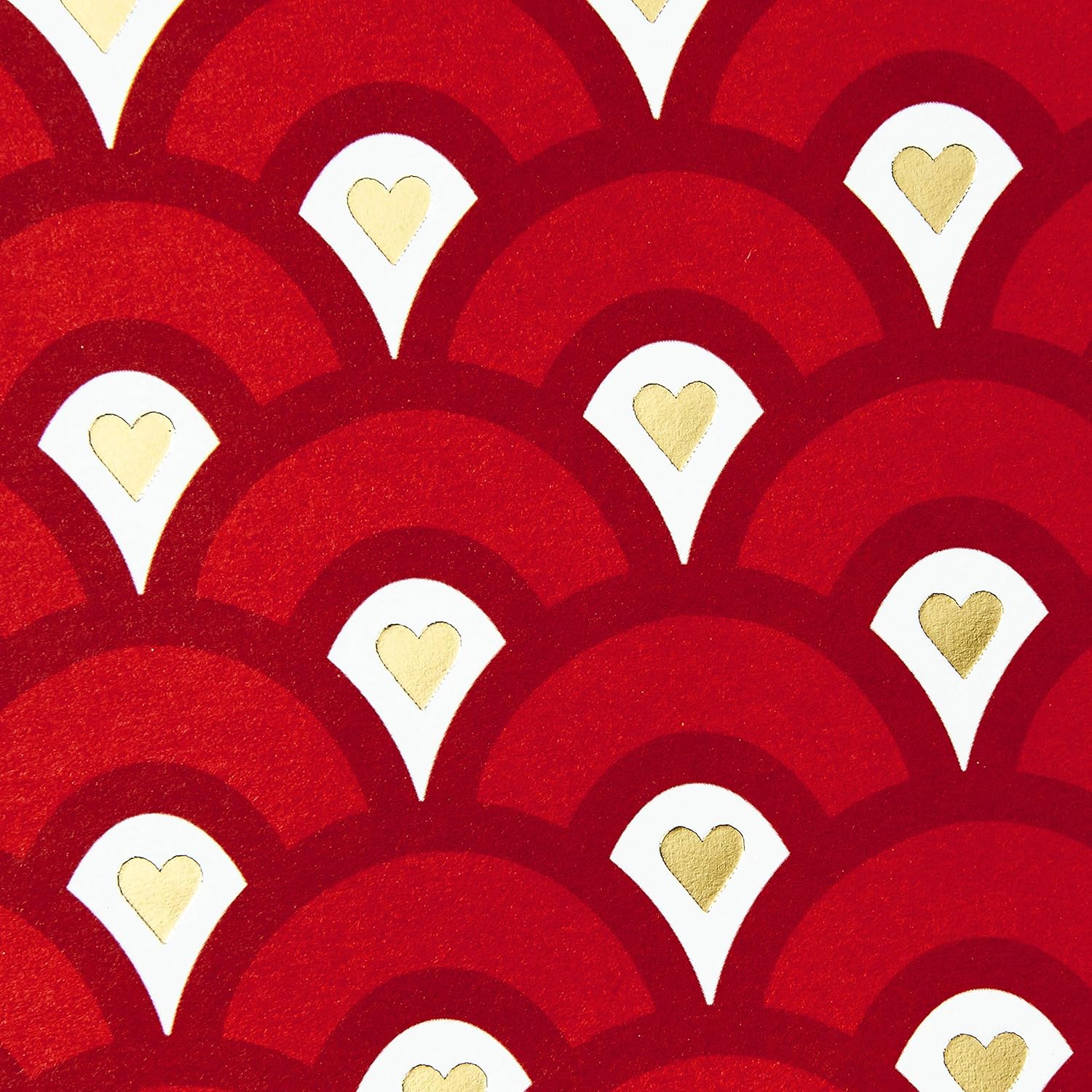Hallmark Valentine's Day Cards, Hearts and Stripes (24 Blank Cards with Envelopes) for Thinking of You, Celebration, Just Because, Anniversary, Wedding and More