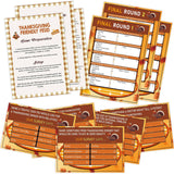 Thanksgiving Friendly Feud Game, Friendly Feud Quiz, Baby Shower Game Cards For Adults, Family Activity, Feud Trivia Quiz, Festival Activities Party Games Supplies-Lp3