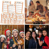 Fall Winter Friendly Feud Game - Family Feud Questions For Adults - Party Games Cards - Thanksgiving Decoration