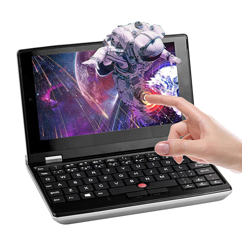 Win 11/Ms 2019Office All Metal 7.0 Inch Touch Screen Ultra-Light Mini Laptop H