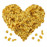 2000 Pcs Gold Silk Rose Petals,Artificial Flower Petals For Wedding,Romantic Night,Romantic Valentines Decor For Bedroom,Weddings,Party,Table,Dining Room,Proposal Anniversary Flower Decorations