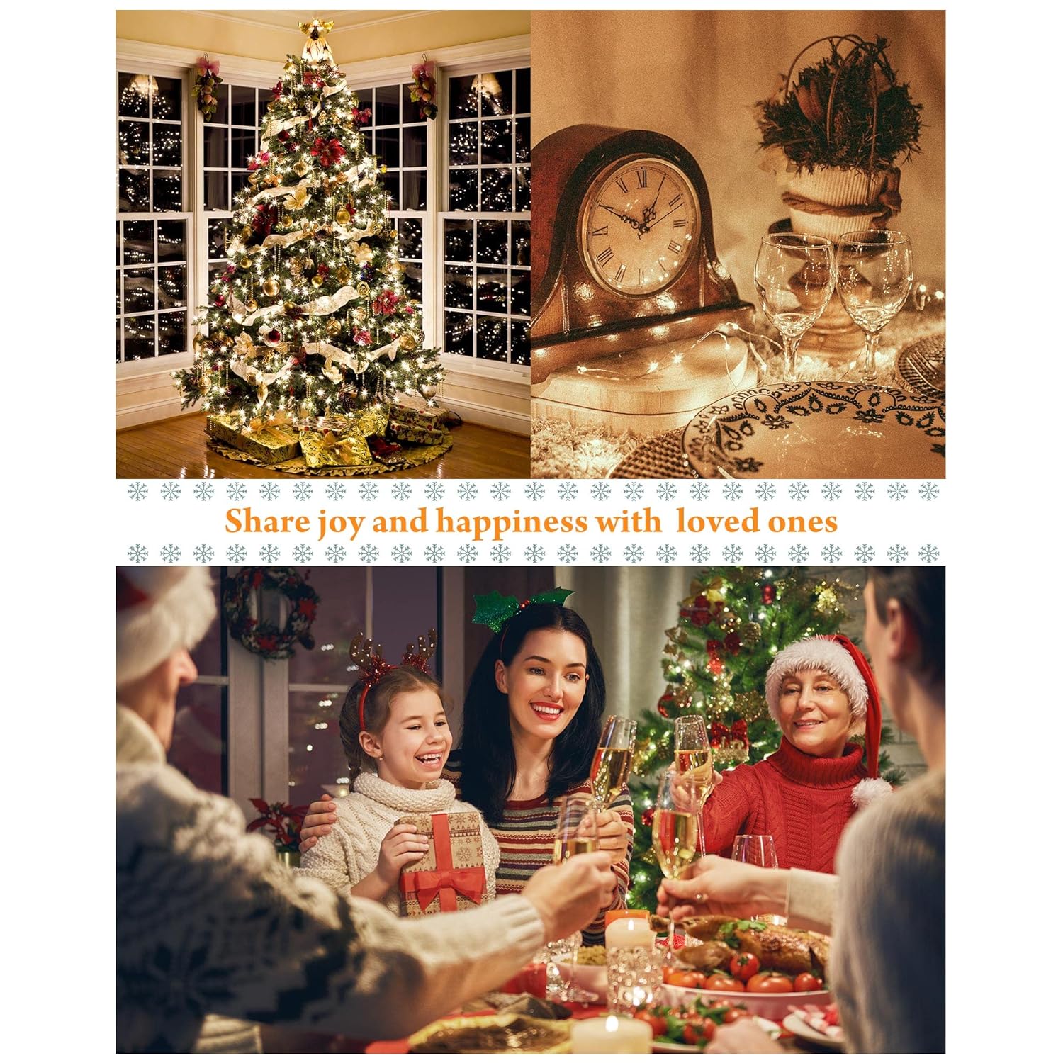 50 Pack 7Ft 20 Fairy Lights Battery Operated [3 Styles], Led String Lights Bulk Waterproof String For Christmas Mason Ja